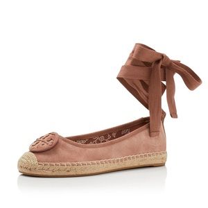 NWT Tory Burch Minnie Espadrille Ballet Flats
